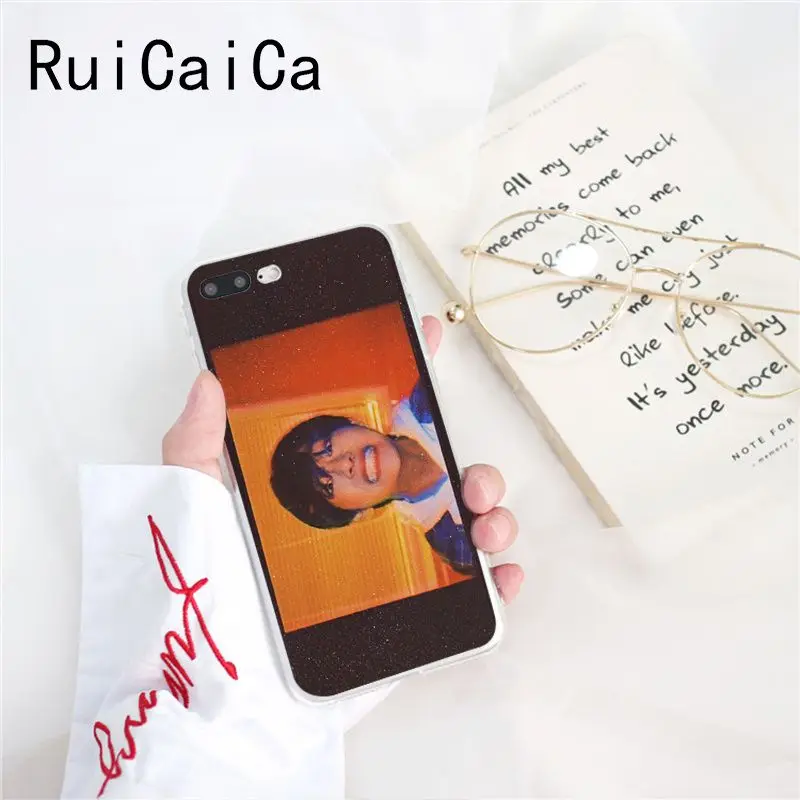Ruicaica KPOP Jin SUGA j-hope RM Jimin V JungKook чехол для телефона для iPhone X XS MAX 6 6s 7 7plus 8 8Plus 5 5S SE XR 10