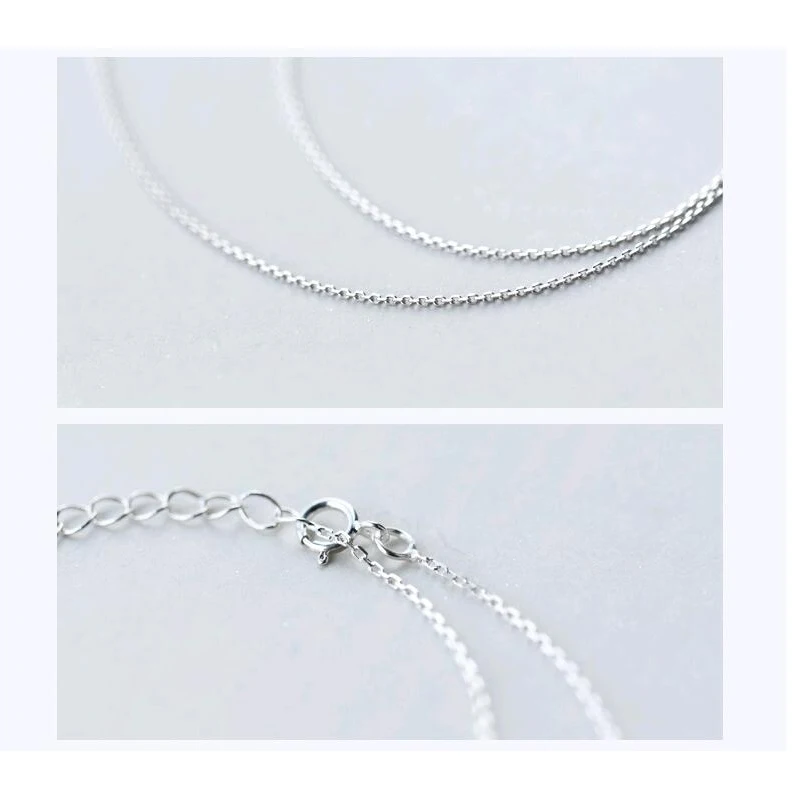 Trustdavis 100% 925 дюйма твердая искусственная Золотая подвеска в форме сердца 40 см