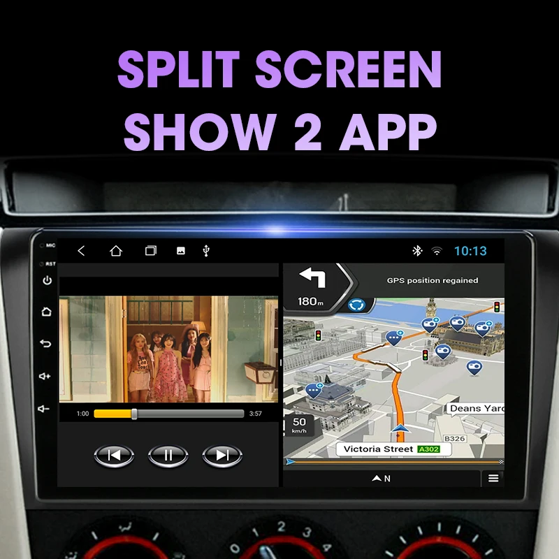 Автомагнитола на Android 9 0 для Mazda 3 2003-2009 мультимедийный плеер 2 Din GPS-навигация + 32 гб