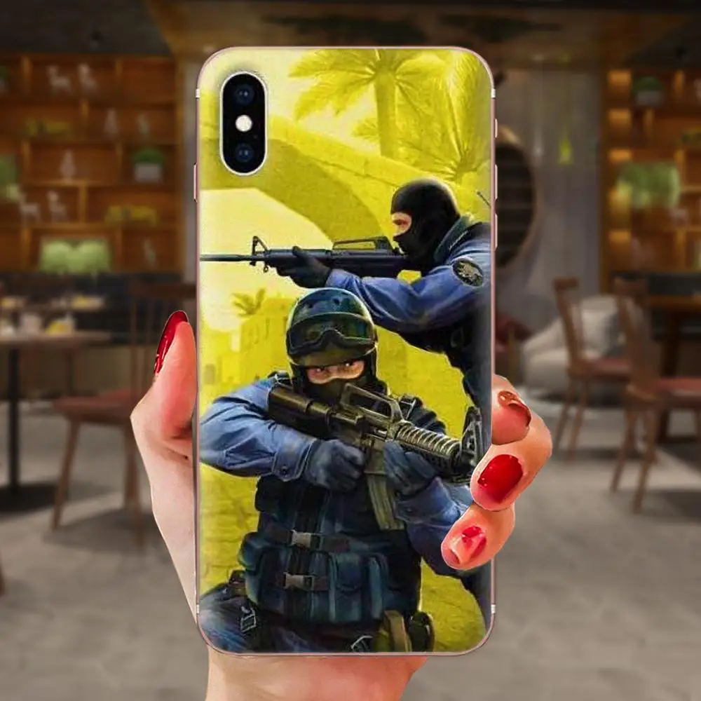 TPU чехол для телефона Cs Go Counter Strike Gun Xiaomi Redmi Mi 4 7A 9T K20 CC9 CC9e Note 7 8 9 Y3 SE Pro Prime Play |