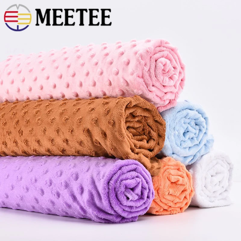 Meetee 50/100 см мягкие плюшевые пузырчатая ткань ткани с высоким уровнем