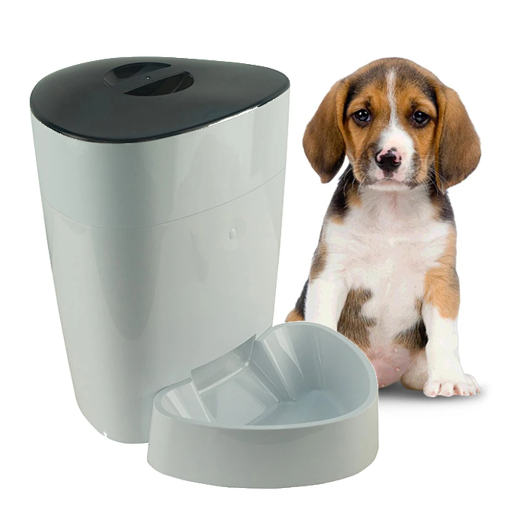 

Дозатор корма для кошек, 4 л, программируемый с таймером и голосовой записью