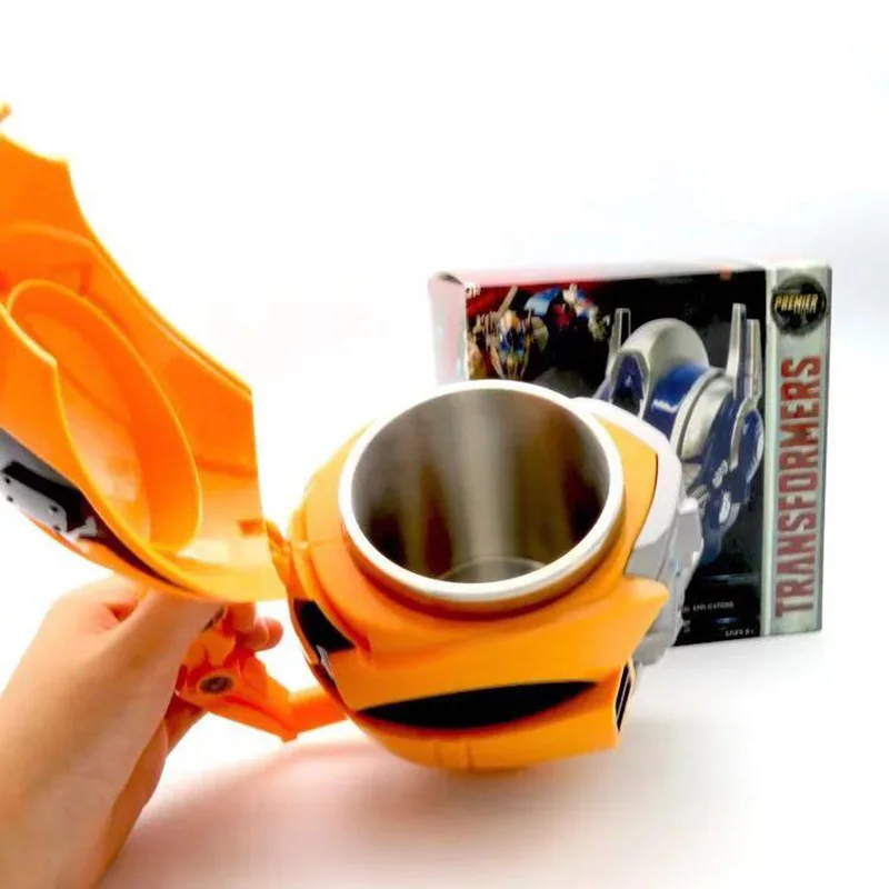 Оригинальная бутылка из нержавеющей стали Bumblebee кружка для воды 3D Optimus Prime