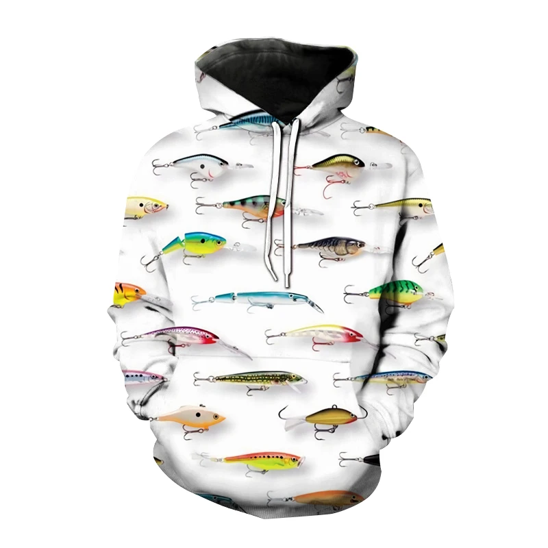 

Fish Shark Octopus 3D Printed Hoodie Fall 2021 Men's Women's Sweatshirt Trendy Pullover Hip Hop Top