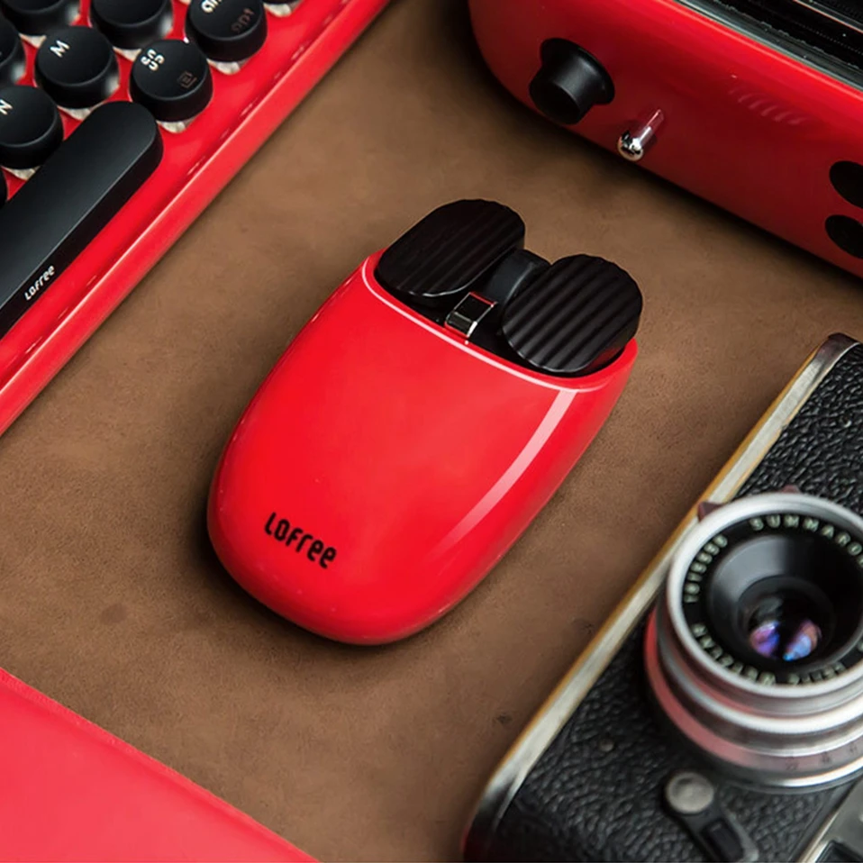 Xiaomi Youpin LOFREE Беспроводная bluetooth-мышка 2,4G Bluetooth двухрежимный подключение жеста игра офисная компьютерная мышь для Windows