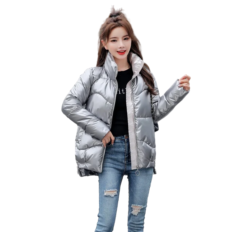 

2021 New Winter Jacket High Quality stand-callor Coat Women Fashion Jackets Winter Warm Woman Clothing Casual Parkas