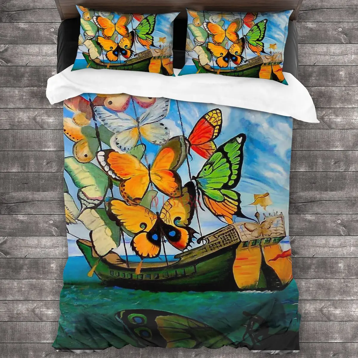 

Комплект постельного белья из микрофибры с 2 наволочками