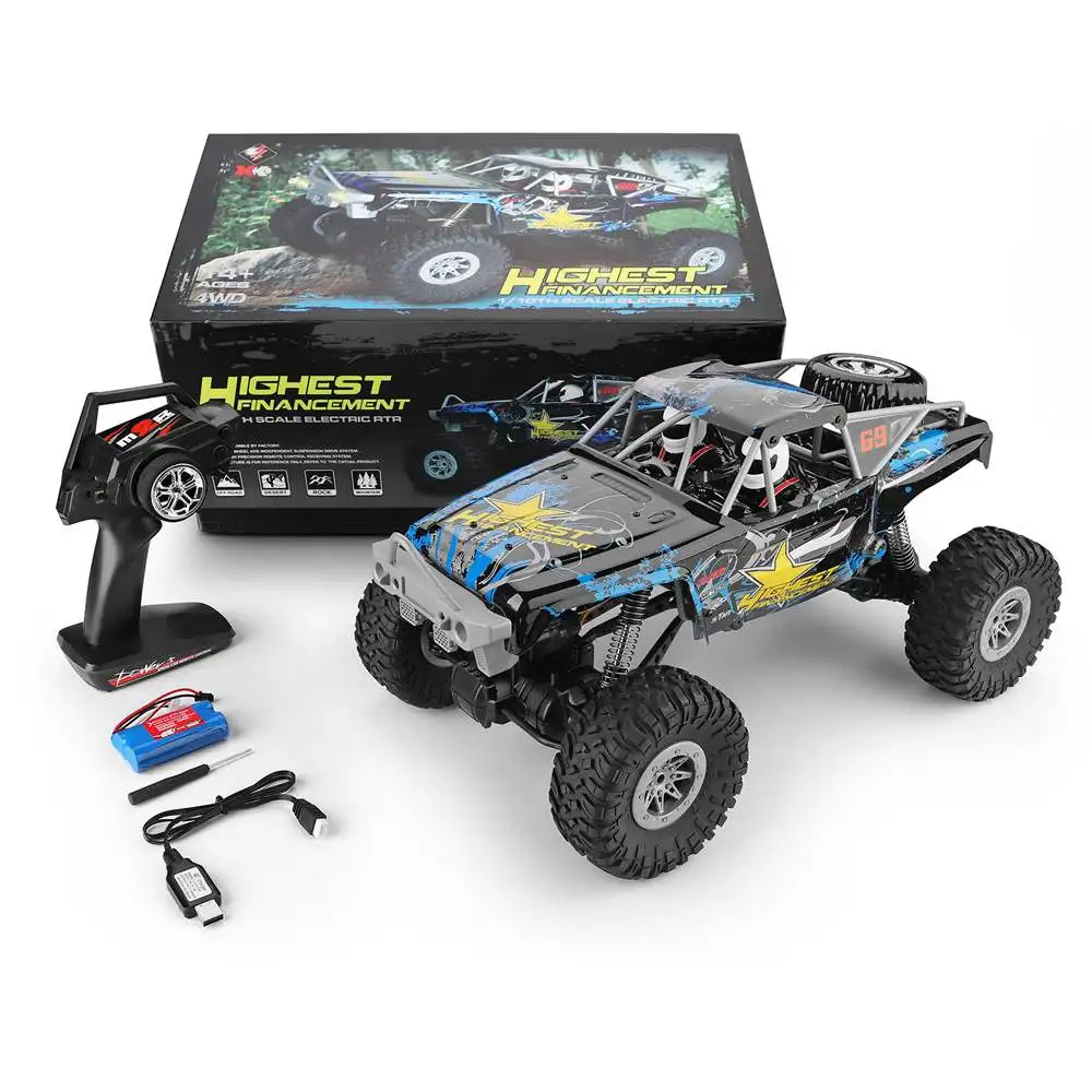 Для WLtoys 104310 2 4G 1/10 4WD двойной мост гусеничный 15 км/ч гоночный автомобиль 40 Minis с