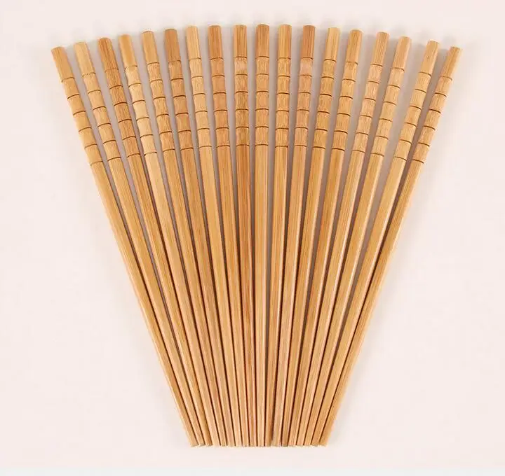 

10 Pairs Japanese Natural Wooden Bamboo Chopsticks Health Without Lacquer Wax Tableware Dinnerware Hashi Sushi Chinese E161