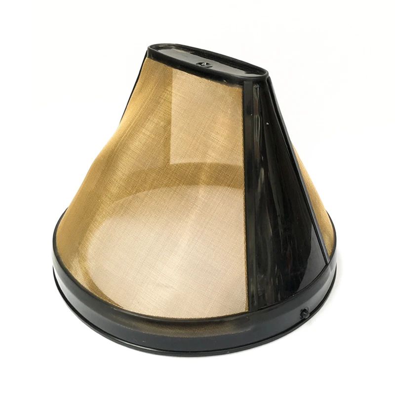 Моющийся фильтр для кофе в КОНУСНОМ стиле из нержавеющей стали многоразовый