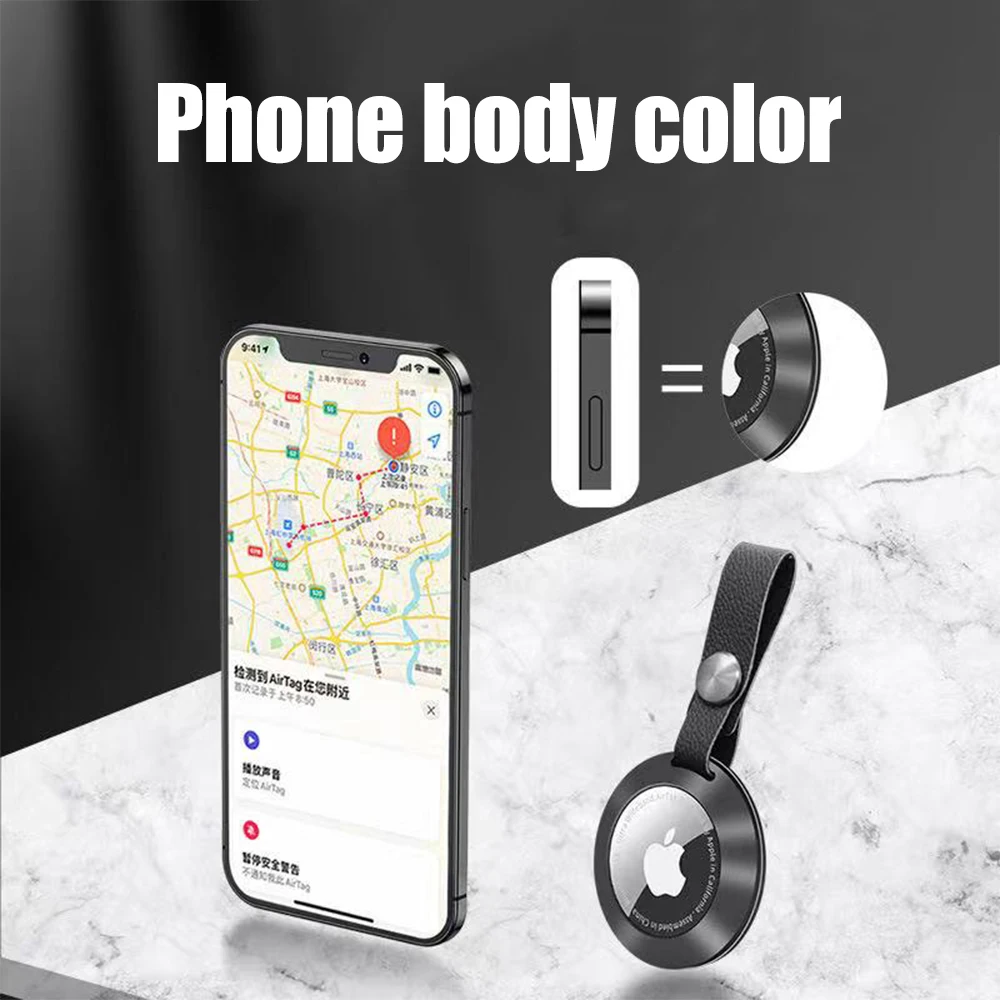 

Magnetic Protective Case For Apple Airtag Aluminum Alloy Anti-Lost Sleeve For AirTag Finder Waterproof Protective Cover Case