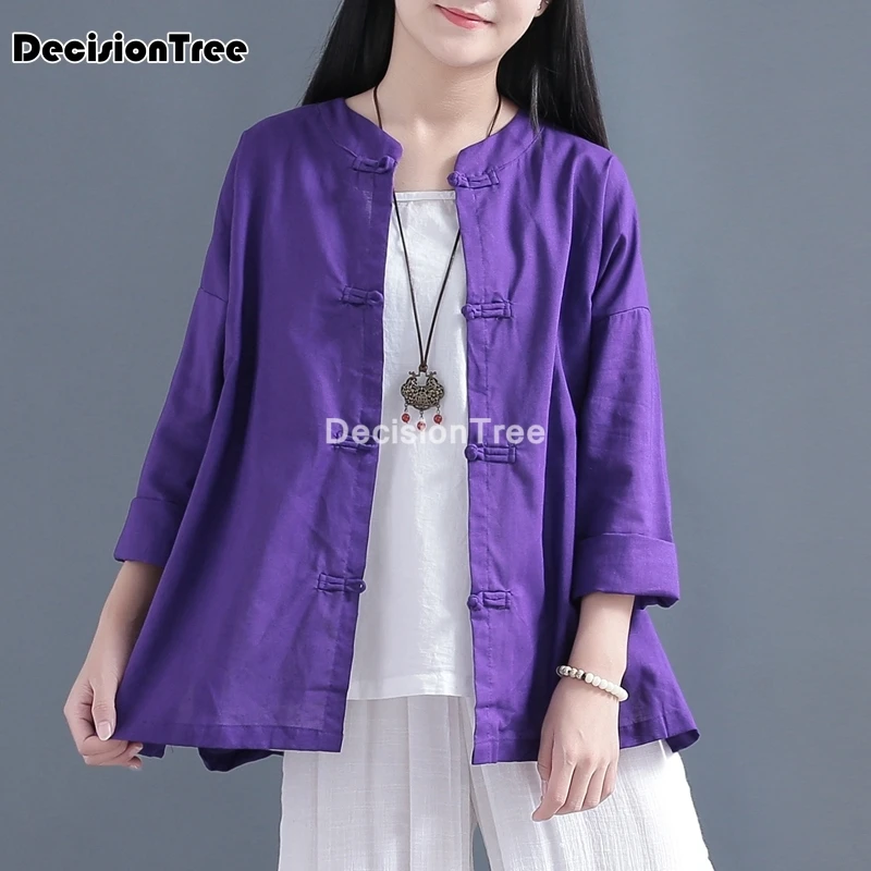 

2021 Женские кимоно кардиган Китайский традиционный ханьфу Топ Винтаж Традиционный китайский язык, одежда для женщин, спортивный верх, hanfu од...