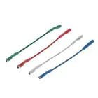 4 шт., универсальные серебряные провода, коннектор, провод, кабель 50 мм для 1,2-1,3 мм, шпильки, поворотный стол, Phono, головной убор, тонарм