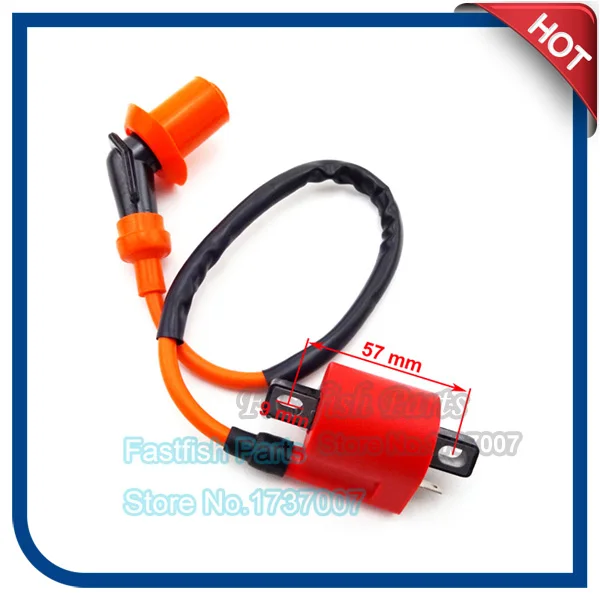 Гоночная катушка зажигания и 6 контактов AC CDI Свеча D8TC для CG 125cc 150cc 200c 250cc ATV Quad
