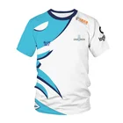 Мужская рубашка LOL CSGO SKT G2, Новинка лета 2021, куртка для спортивной команды, футболка большого размера в стиле Харадзюку