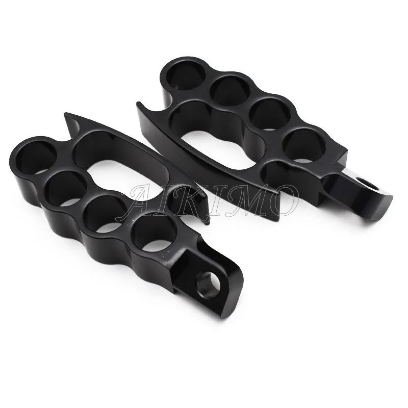 Motorcycle Flying Knuckle Footpegs Footrests Custom Pedal Control Foot Peg For Harley Sportster XL 883 1200 V-Rod Dyna Softail | Автомобили
