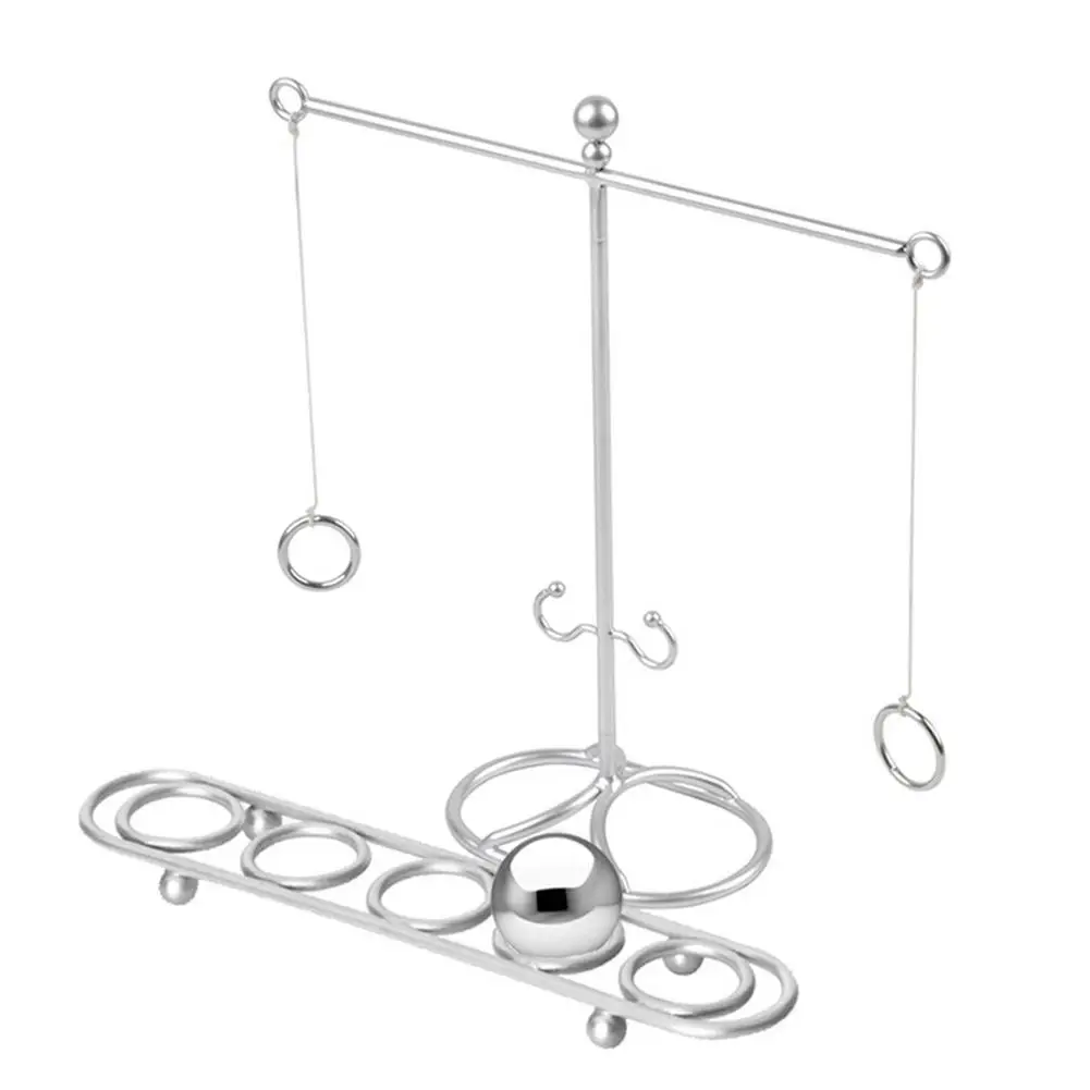 

Ring Toss Game Set Adult Drinking Game Toy Throwing Hoop Game Parent-child Gathering Interactive Activities Board Game Party Toy