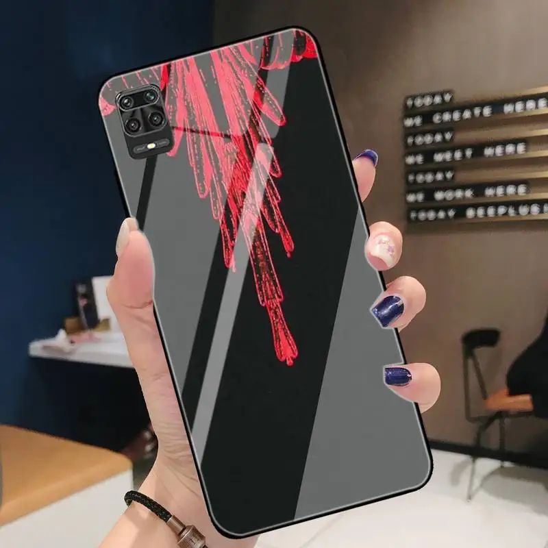 

Phone Case For Redmi 4X 5 5plus 6 6A Note 4 5 6 6pro 7 Xiaomi 6 8se MIX2S Note 3 Tempered Glass Marceloe Fashion Brand Burlonely