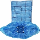 100pcs PE синего цвета для пальцев, искусственные бриллианты, Т-образный один Применение аппарат для надевания бахил удобные чехлы Сумки замена на открытом воздухе защиты от холода