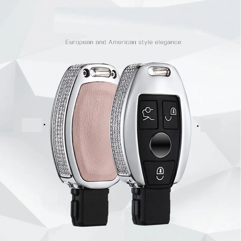 Роскошный Бриллиантовый Автомобильный ключ Кристальный корпус автомобильный