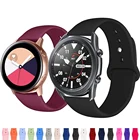 Ремешок 20 мм22 мм для Huawei wtach GT 22epro, силиконовый ремешок для Samsung Gear S3sport, Galaxy watch 3 45 мм46 мм42 ммActive 2