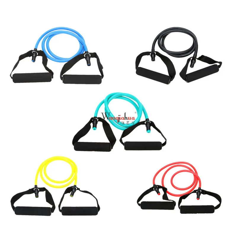 Латексные Эспандеры тренировочные трубы для йоги тянущаяся веревка резиновые