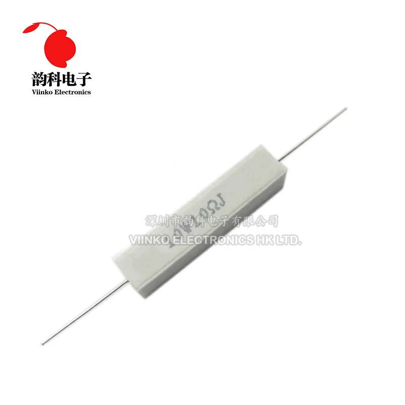 

10pcs 10W 5% Cement Resistor Power Resistance 10R 12R 15R 18R 20R 22R 24R 25R 27R 30R 33R 10 12 15 18 20 22 24 25 27 30 33 ohm