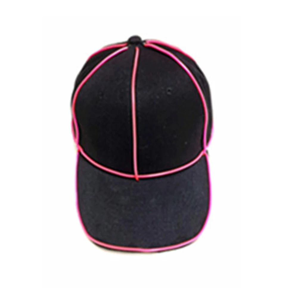 Светящиеся шляпы Прохладный светодиодный головной убор вечерние световой Кепки