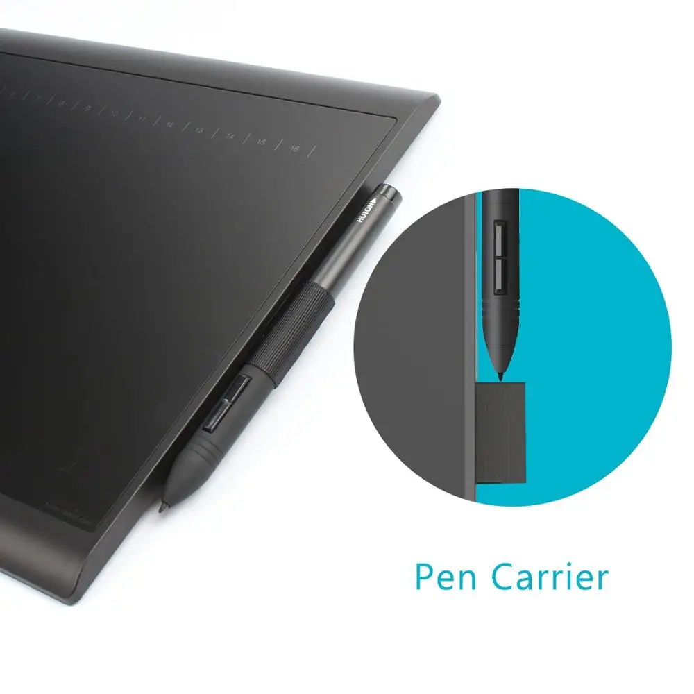 Цифровой планшет HUION 1060 PLUS графический с 8192 уровнями для рисования анимации перьевым вводом 8 Гб