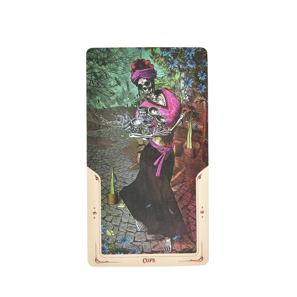 2019 новые карты Таро Санта Муэрте таинственные для личного использования