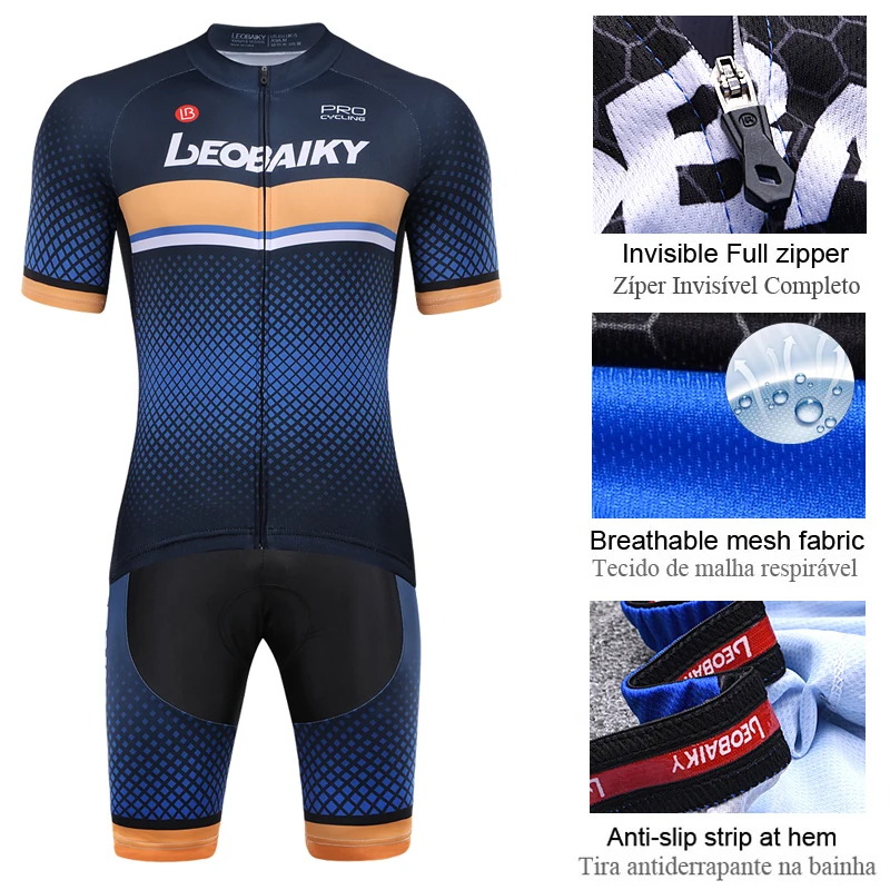 Мужской комплект из Джерси для горного велосипеда летняя велосипедная одежда с