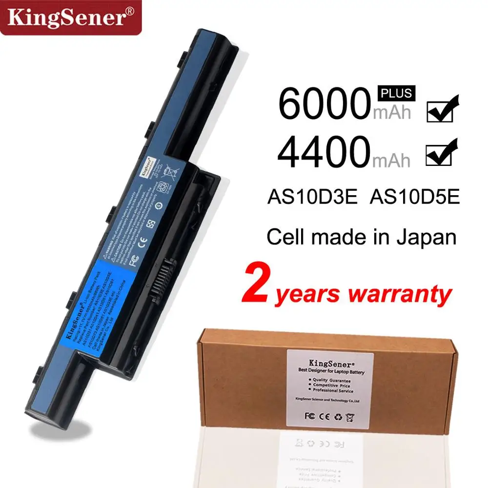 KingSener New Laptop Battery For Acer 4741G 5741 AS10D31 AS10D41 AS10D51 AS10D61 AS10D71 AS10D73 AS10D75 AS10D3E AS10D5E AS10D81