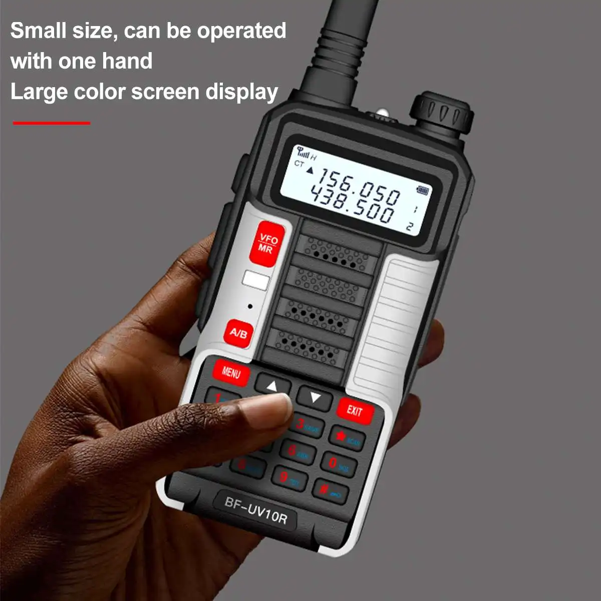 Профессиональный Baofeng иди и болтай Walkie Talkie “иди UV-10R высокое Мощность 10 Вт 8800 мАч