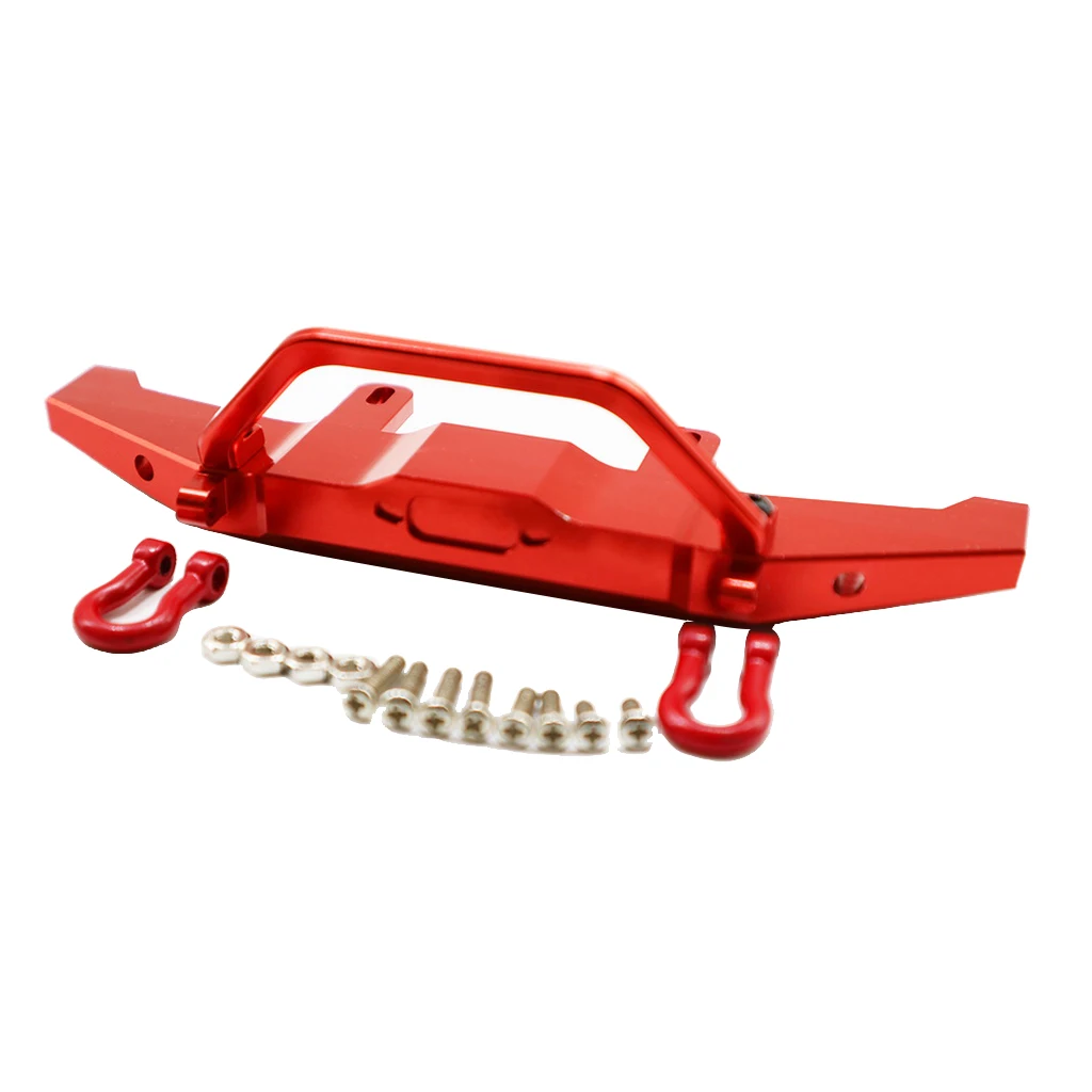 Прочный металлический передний бампер для WPL C14 C24 1/16 RC Semi truck Bumper|Детали и
