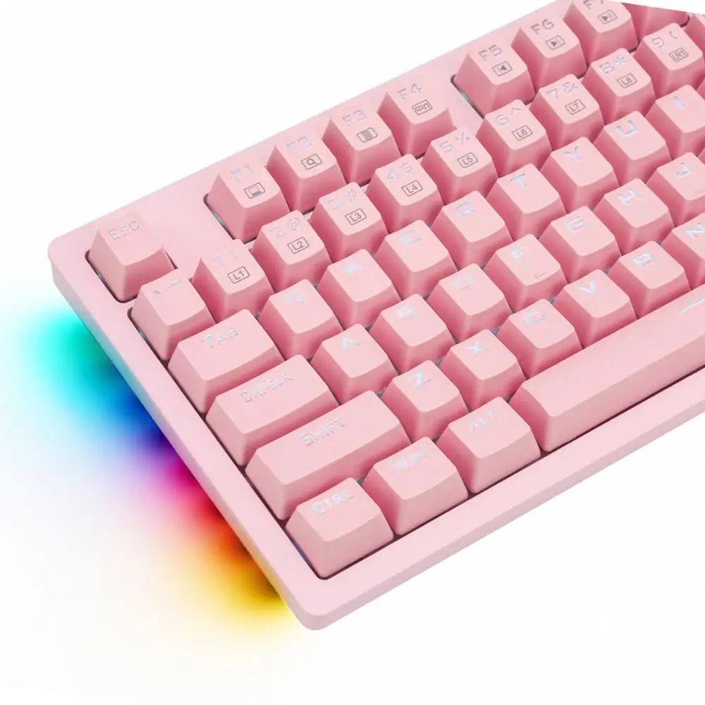 Механическая светодиодный вая клавиатура K620 светодиодная подсветка с синими