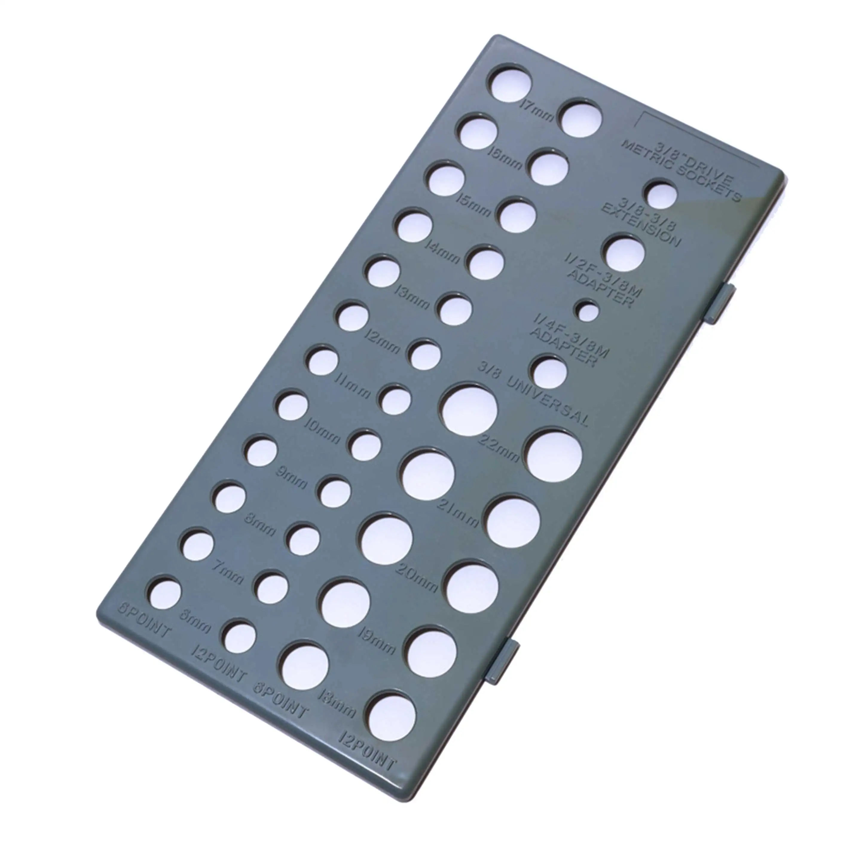 

3pcs/set Sleeve Socket Organizer Tray Rack Household Metric British System Durable Garage Portable Divider Tools Storage Bracket