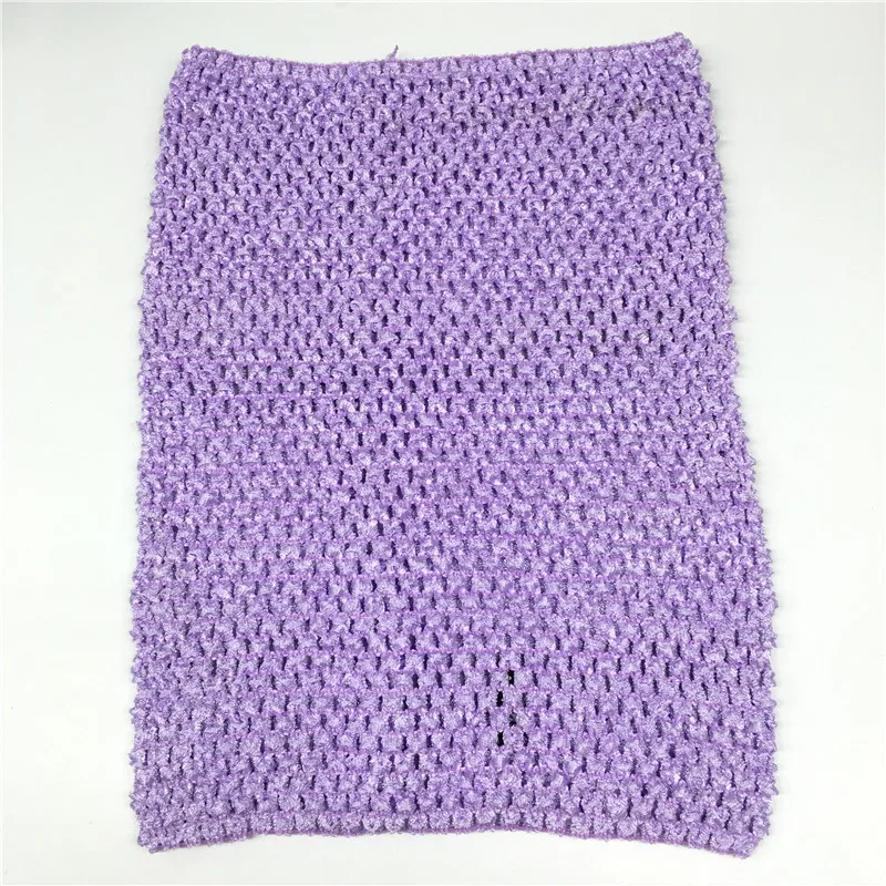 Light purple 24X32 см пачка крючком топы грудь обёрточная труба DIY Тюль катушка одежда швейная трикотажная ткань подарки на день рождения Тюлевая юбка аксессуары - Цвет: Light purple
