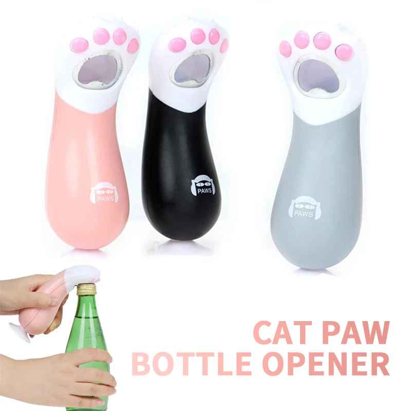 

Портативная кухонная креативная открывалка для бутылок в форме кошачьей лапы стеклянная открывалка для бутылок пива инструменты для бара ...
