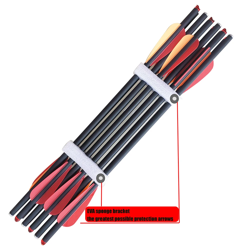 

12 PCS Archery Accessories Arrows W 8.8mm Shaft 100 Grain Tip Crossbow Bolts for Hunting