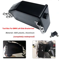 r1250gs r1200gs box decorative waterproof box for left side bracket 2014 2021 for bmw r1200gs lc adventure r 1200 gs tool box