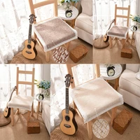 seat cushion with lace trim chairs floor cushions pad square futon for office back tatami dining room sofa home decor 4040cmpc