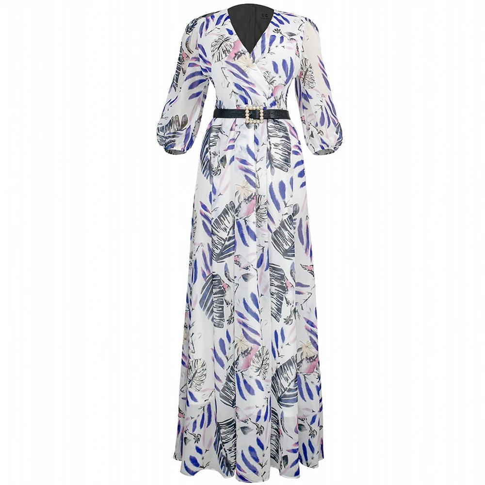 

2022 Spring Autumn Long Sleeve African Clothing African Long Dresses For Women Fashion Africaine Robe Maxi Dress Africa Clothes