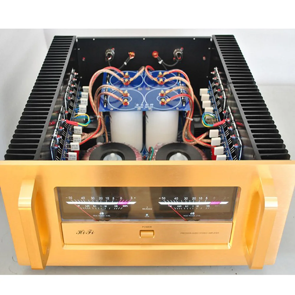 HIFI усилитель мощности DM100 класс A чистый усилитель мощности, 700 Вт* 2, Шведский большая бутылочка