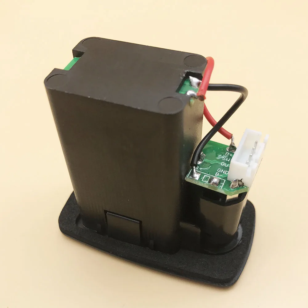 2 шт. 9V гитарный звукосниматель Батарея чехол коробка держатель черный для