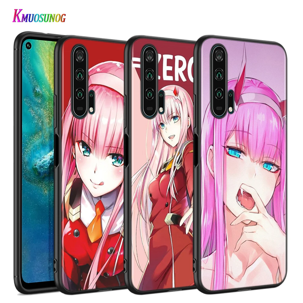 

Silicone Cover FranXX Zero Two Girl For Honor 30i 10i 10X 9X 8X MAX 20 10 9 8 8A 8C 8S Prime 7A Pro Lite Phone Case
