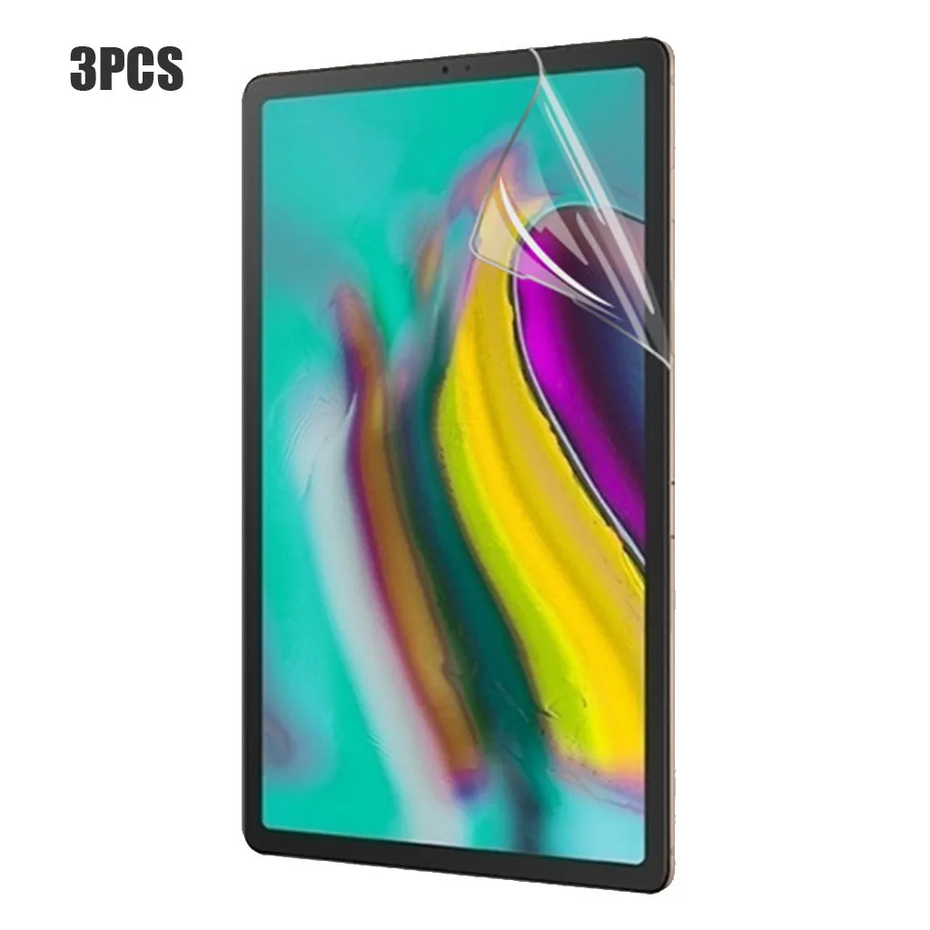 3 шт. подходит для Samsung Galaxy Tab S6 10,5-дюймовая Прозрачная мягкая Гидрогелевая пленка ТПУ анти-отпечатков пальцев протектор экрана#10