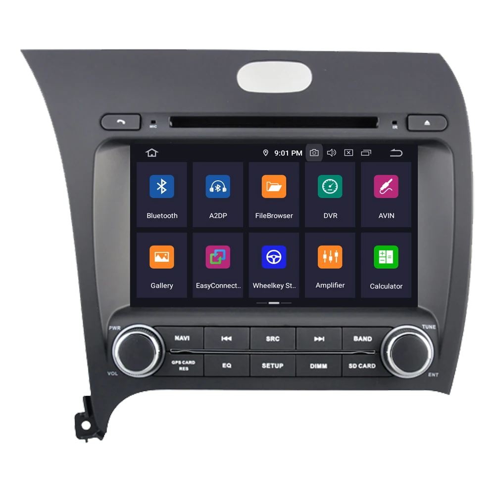 Автомагнитола RoverOne с DVD GPS для Kia K3 Forte Cerato Android 10 сенсорный экран мультимедийный