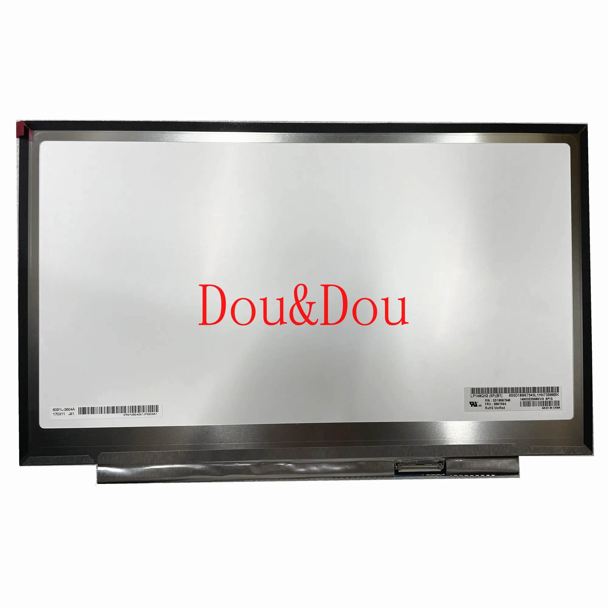 

LP140QH2-SPB1 LP140QH2 SPB1 14,0 ''IPS ЖК-экран для ноутбука 2560*1440 EDP 40 контактов Fru: 00NY664