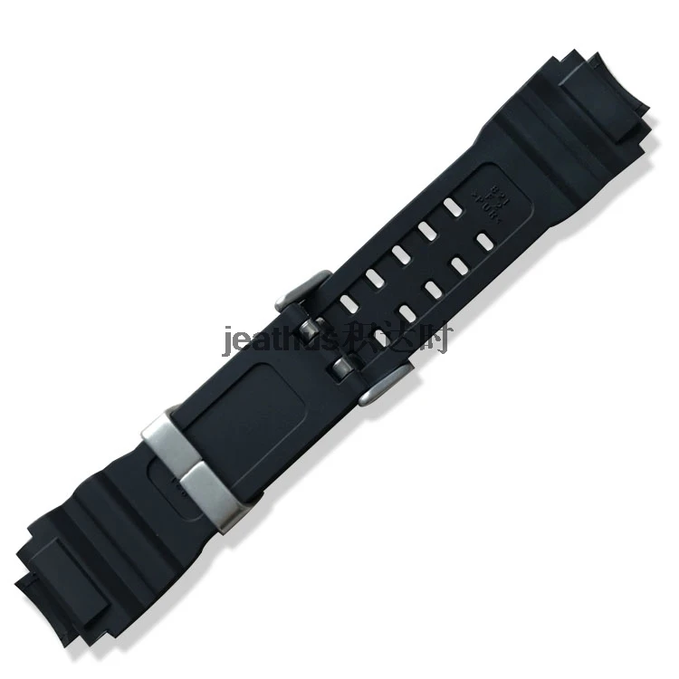 Браслет Jeathus силиконовый резиновый ремешок для часов casio GW-4000/GA-1000/GW-A1000/GW-A1100/G-1400