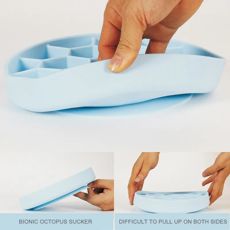 

Dog Feeding Bowl Slow Food Anti-Choke Sucker Silica Pad Design Removable Pet Supplies Dropshipping 2021 New